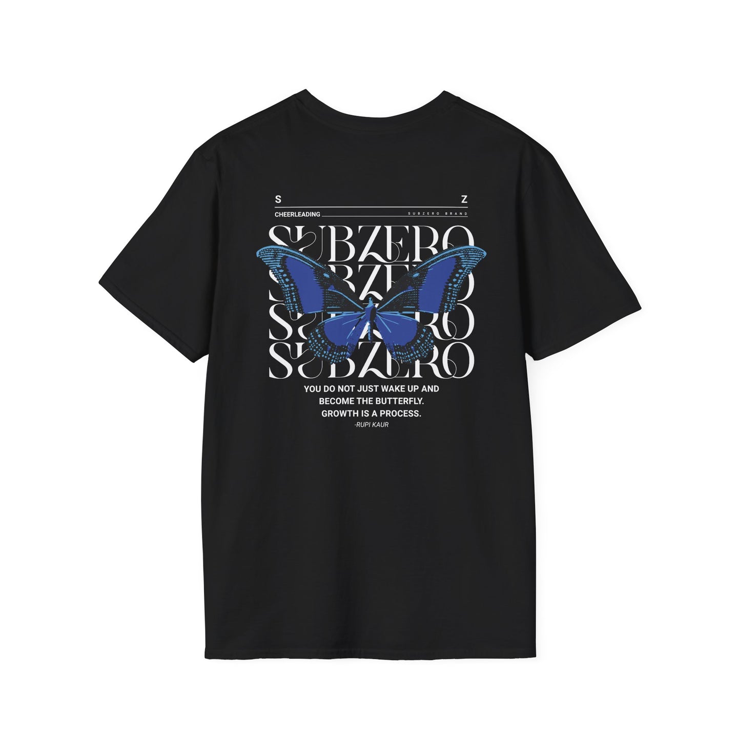 SubZero Butterfly Tee w/o Rhinestones (ADULT)