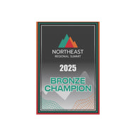 2025 Regional Summit Bronze Champion Mini Banner