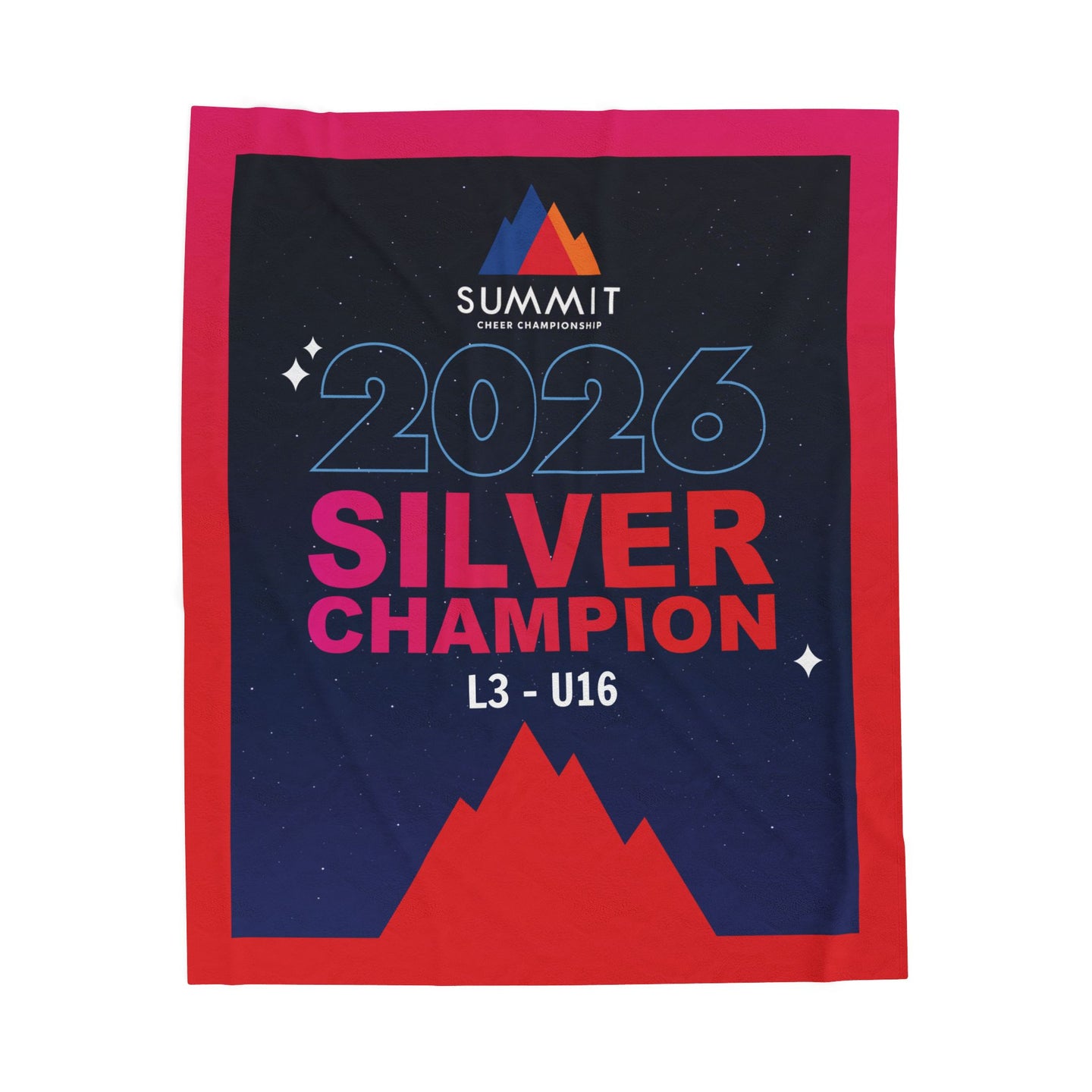 D1 Summit Silver Champion Banner Blanket (2026 Design)