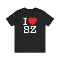 I Heart SZ Adult Tee