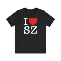 I Heart SZ Adult Tee