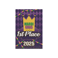 Mardi Gras 1st Place Mini Banner