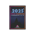 2025 Rec Summit Gold Champion Mini Banner