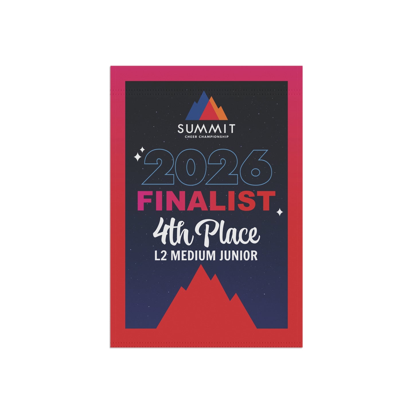 D1 Summit Finalist Mini Banner (2026 Design)