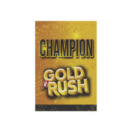 Gold Rush Champion Mini Banner