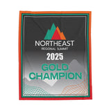 2025 Regional Summit Gold Champion Banner Blanket