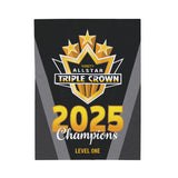 2025 Triple Crown Champion Banner Blanket