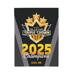 Triple Crown Champion Banner Blanket