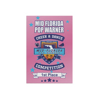 MidFlorida Pop Warner 1st Place Mini Banner