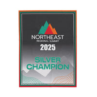 2025 Regional Summit Silver Champion Banner Blanket