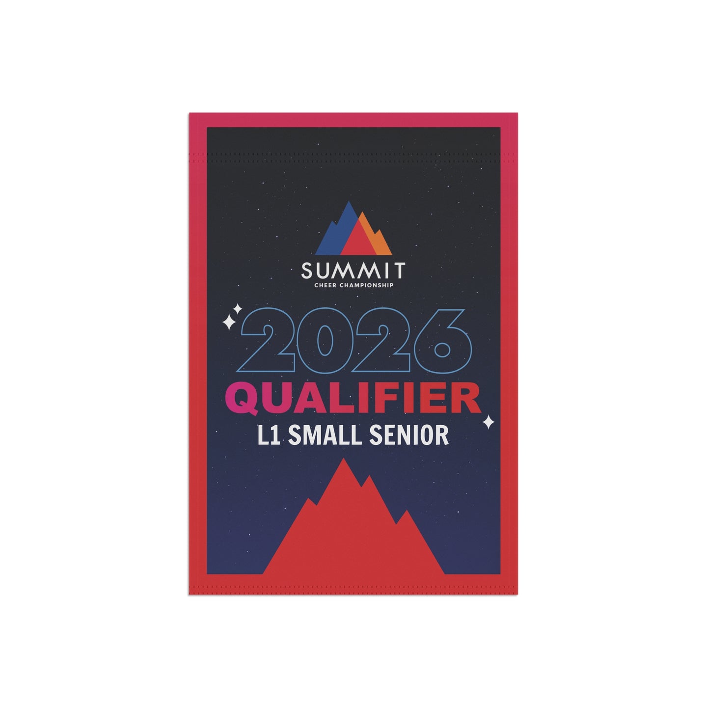 D1 Summit Qualifier Mini Banner (2026 Design)