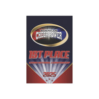 2025 American Cheer Power 1st Place Mini Banner