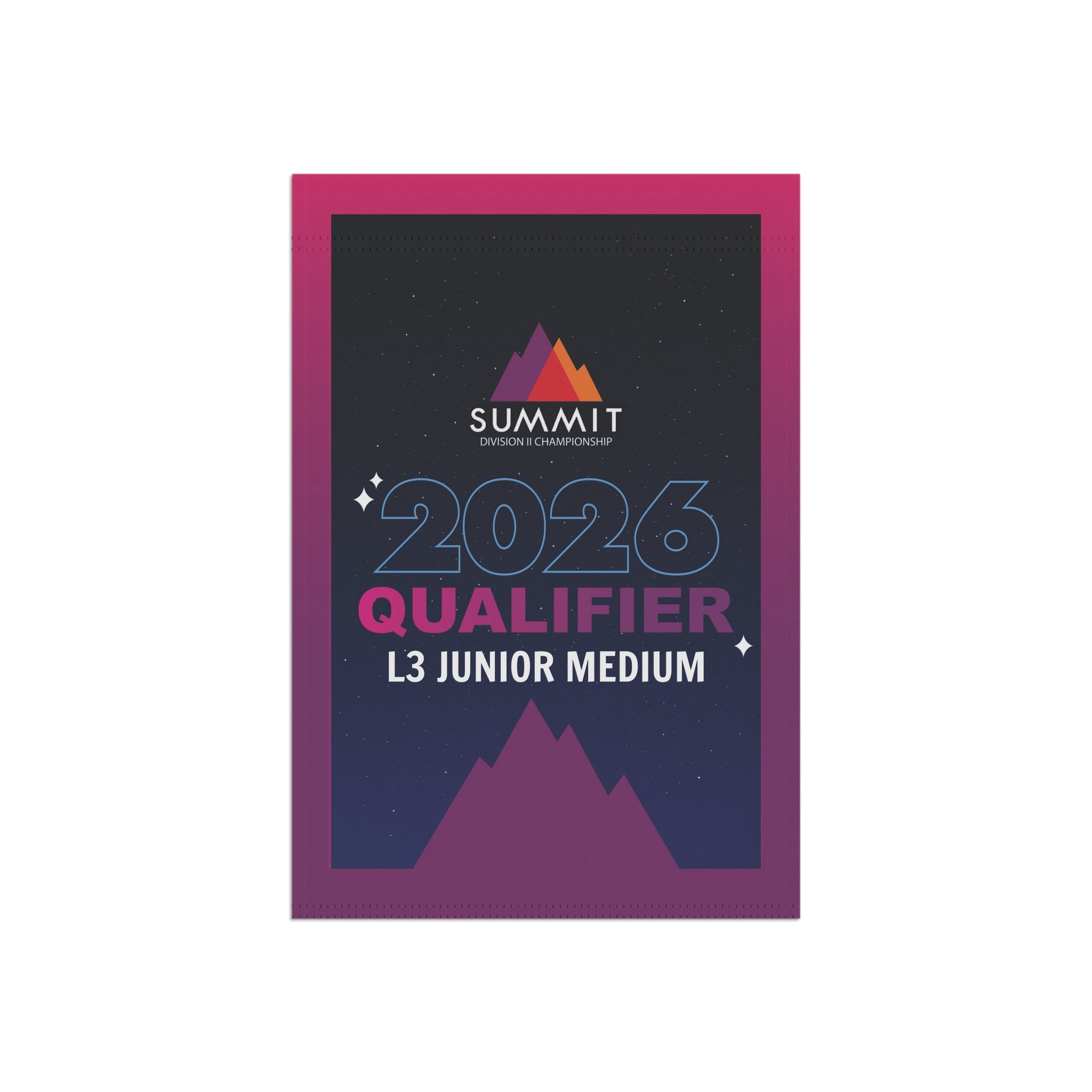 D2 Summit Qualifier Mini Banner (2026 Design)
