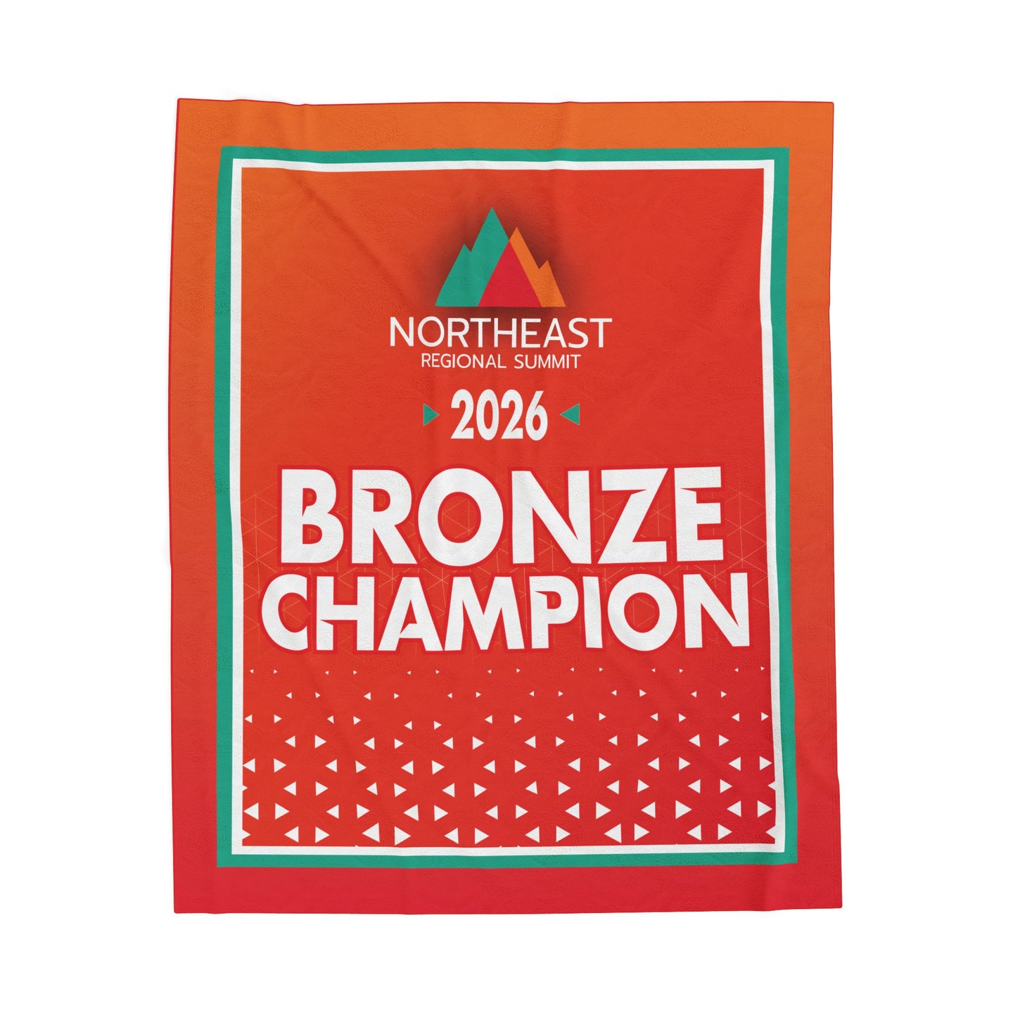 2026 Regional Summit Bronze Champion Banner Blanket