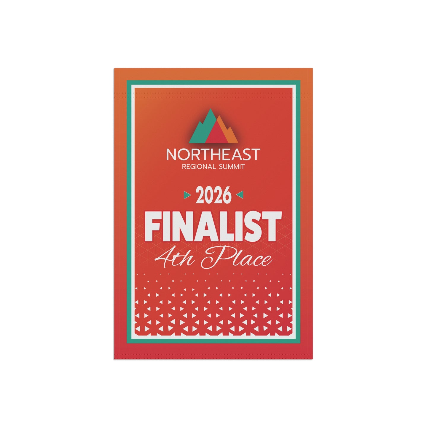 2026 Regional Summit Finalist Mini Banner