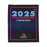 D1 Summit Gold Champion Banner Blanket (2023-2025 design)