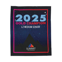 D1 Summit Gold Champion Banner Blanket (2023-2025 design)