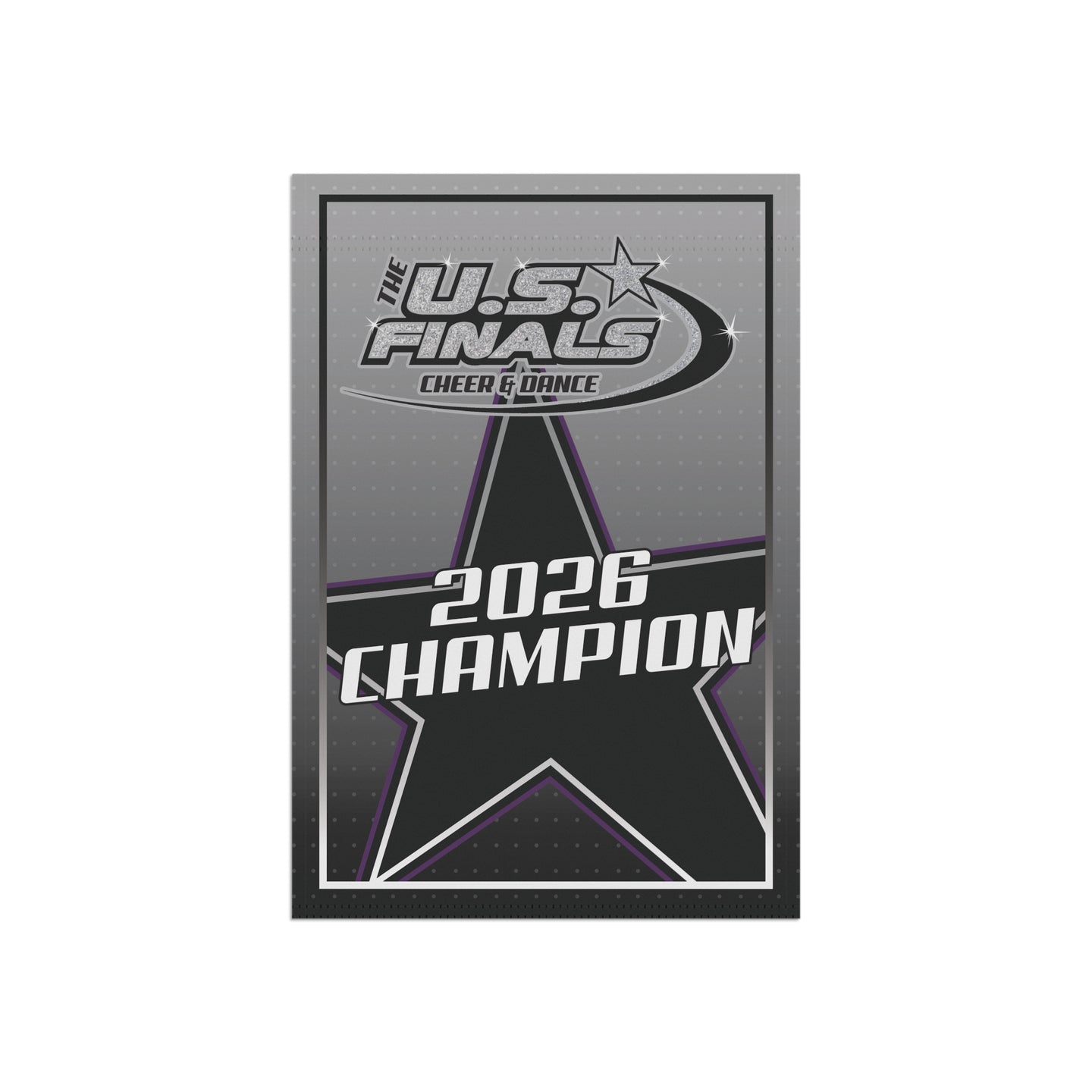 2026 U.S Finals Champion Mini Banner