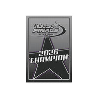 2026 U.S Finals Champion Mini Banner