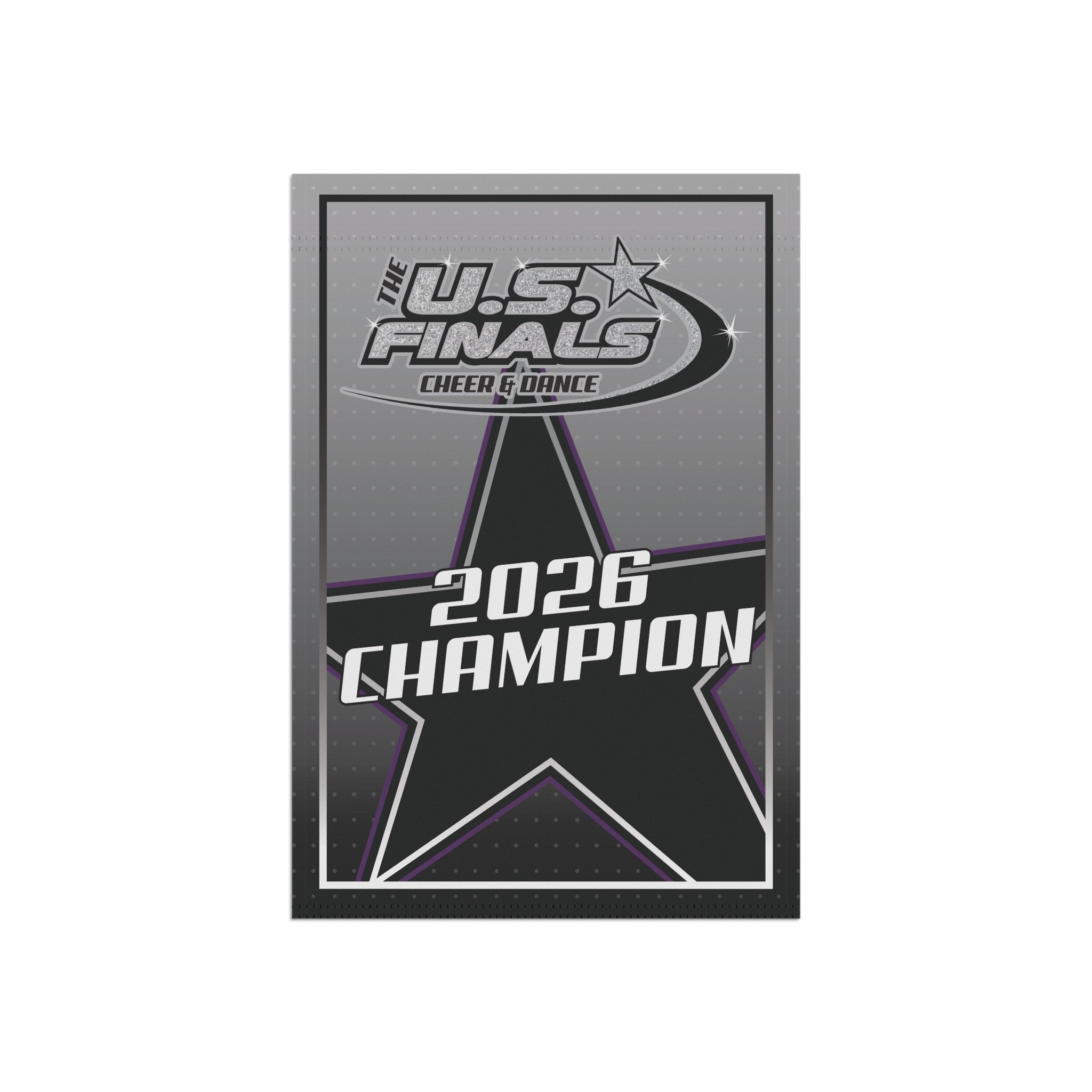 2026 U.S Finals Champion Mini Banner