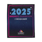 2025 D2 Summit Bronze Champion Banner Blanket
