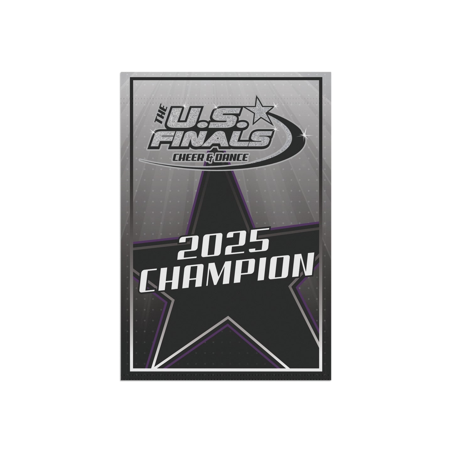 2025 U.S Finals Champion Mini Banner