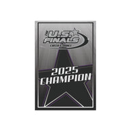2025 U.S Finals Champion Mini Banner