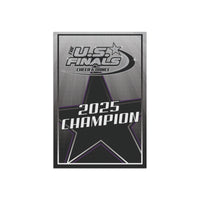 2025 U.S Finals Champion Mini Banner