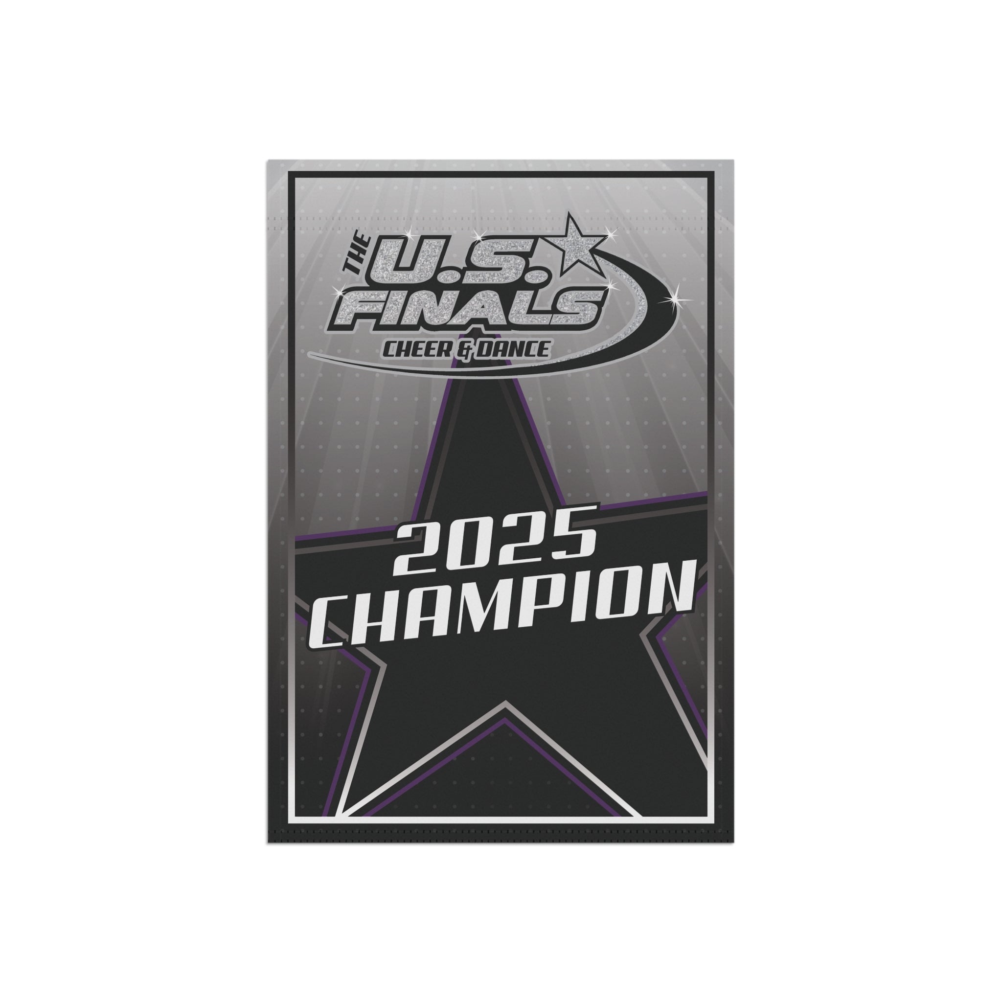 2025 U.S Finals Champion Mini Banner
