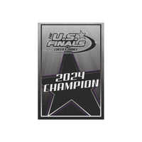 2024 U.S Finals Champion Mini Banner