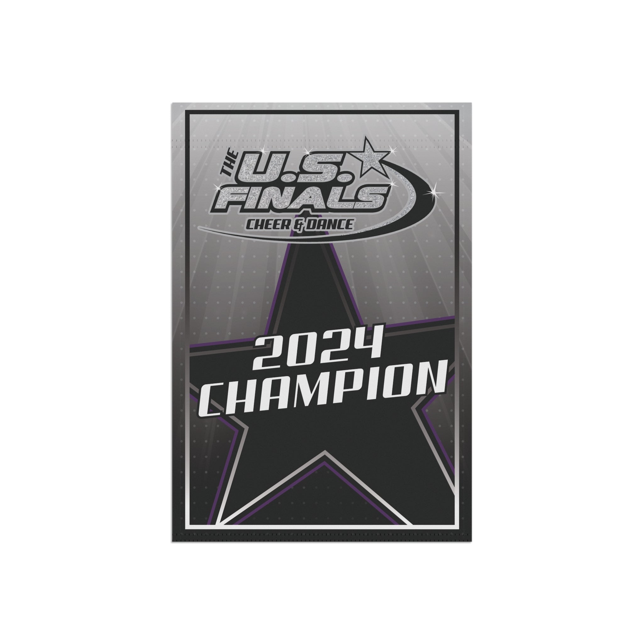 2024 U.S Finals Champion Mini Banner