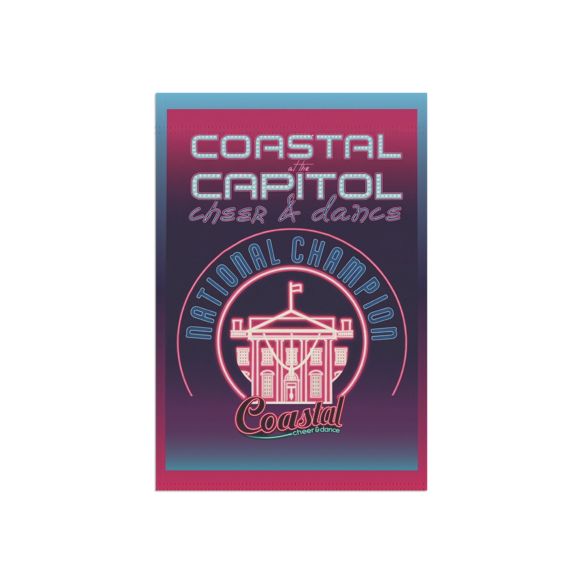 Coastal at the Capitol National Champion Mini Banner