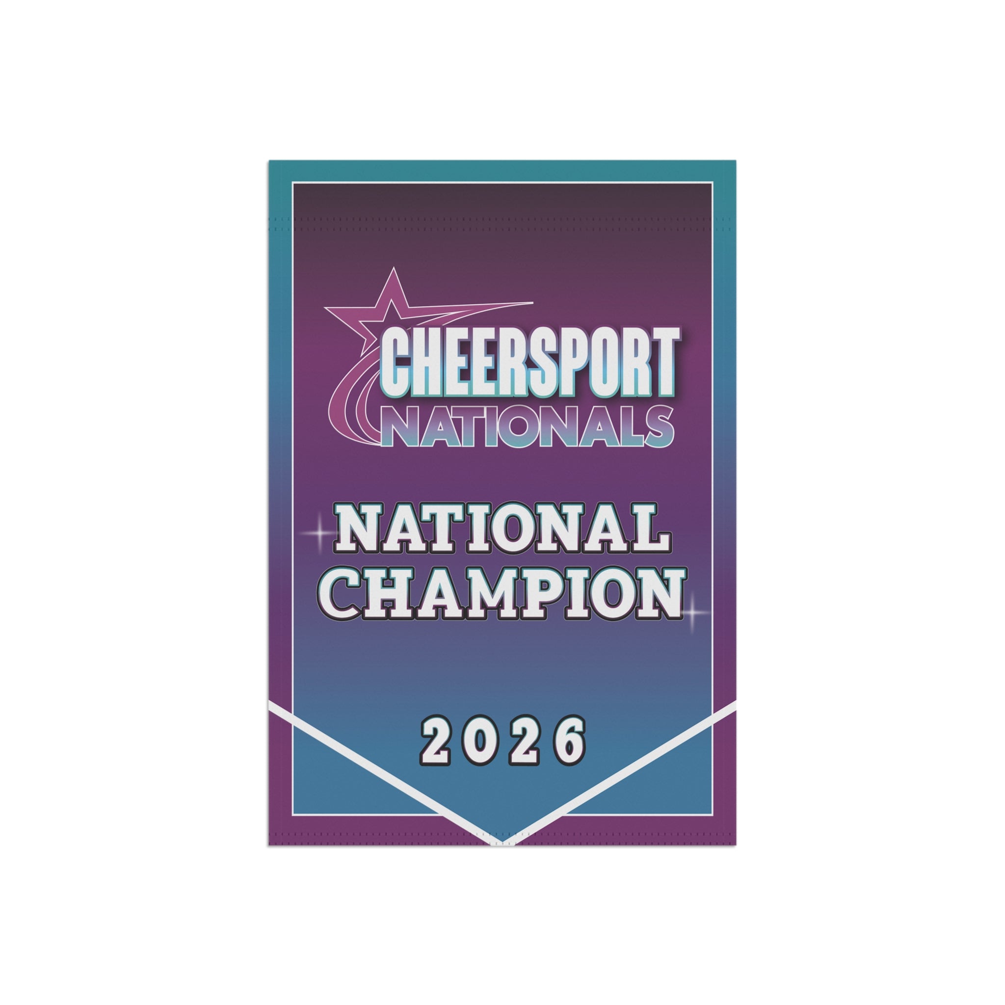 2026 Cheersport National Champion Mini Banner – SubZero Cheerleading