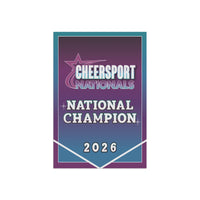 2026 Cheersport National Champion Mini Banner