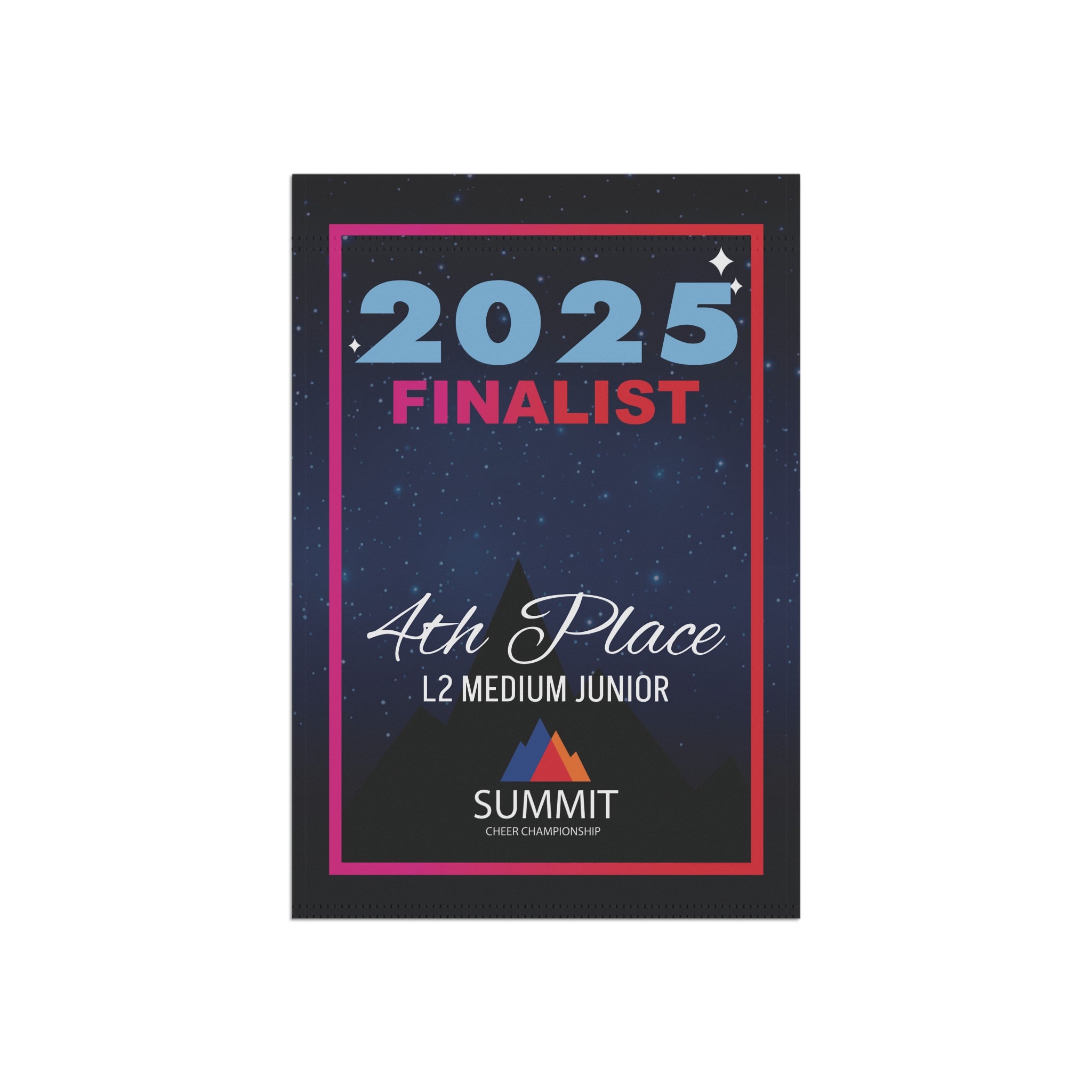 D1 Summit Finalist Mini Banner (2023-2025 design)