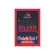 D1 Summit Customizable Bronze Champion Mini Banner (2026 Design)
