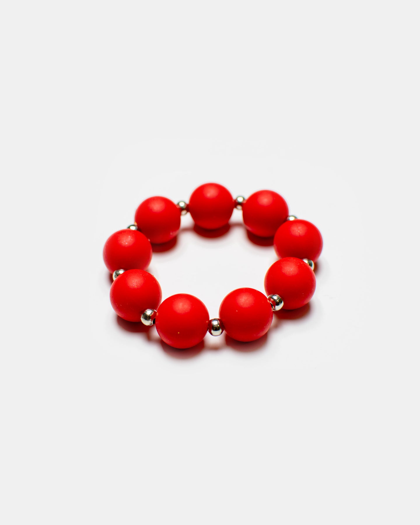 Chunky Red Bracelet