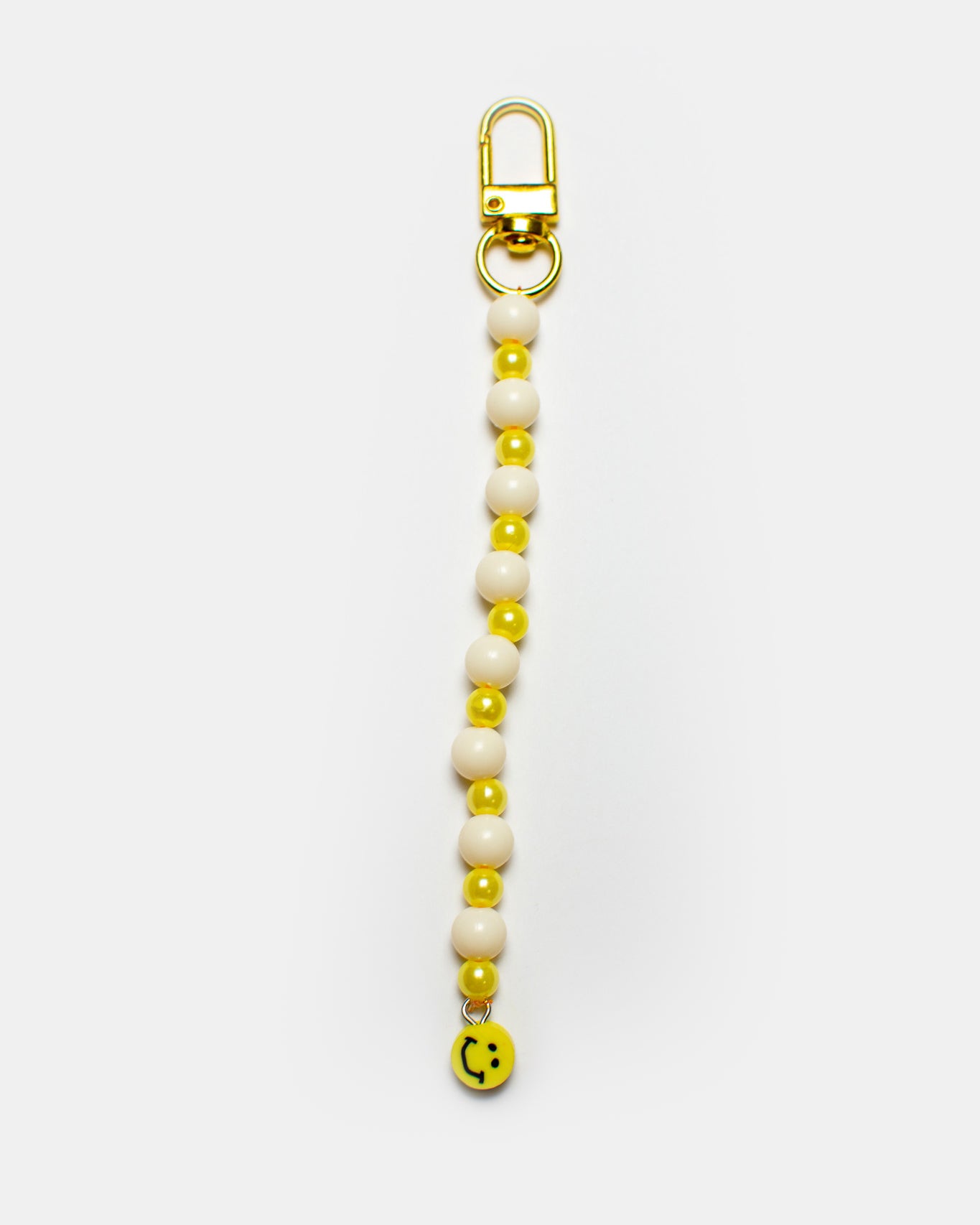 Yellow Smiley Keychain