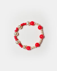 Red & White Bracelet