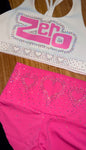 SAVVY Shorts (Pink/ Black)