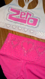 SAVVY Shorts (Pink/ Black)