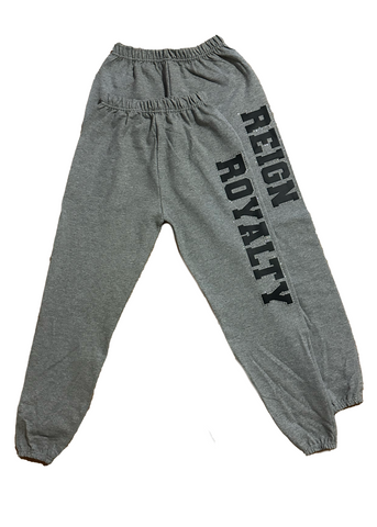 REIGN/ ROYALTY Grey Sweatpants