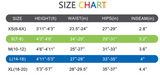 The Charley Short- **new sizing chart