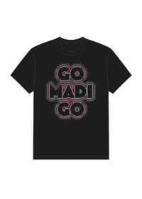 Go "MADI" Go Rhinestone Tee Shirt