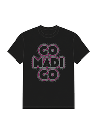 Go "MADI" Go Rhinestone Tee Shirt