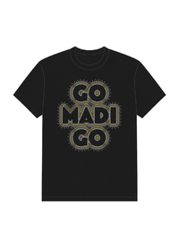 Go "MADI" Go Rhinestone Tee Shirt