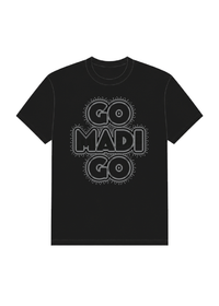 Go "MADI" Go Rhinestone Tee Shirt