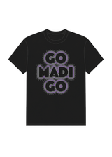 Go "MADI" Go Rhinestone Tee Shirt