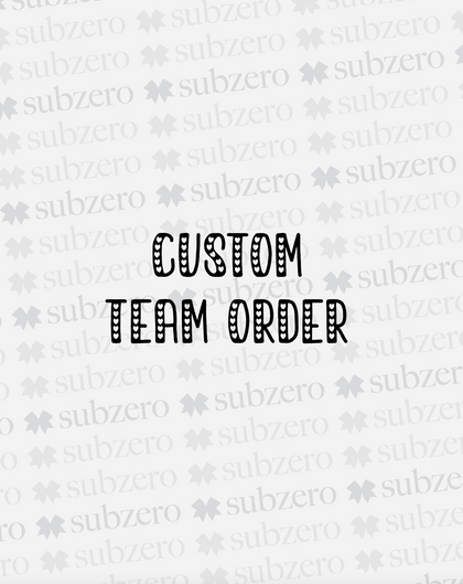 Custom Team Order